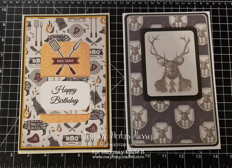 IG Alumni DT-  "Masculine Birthday Card" Challenge