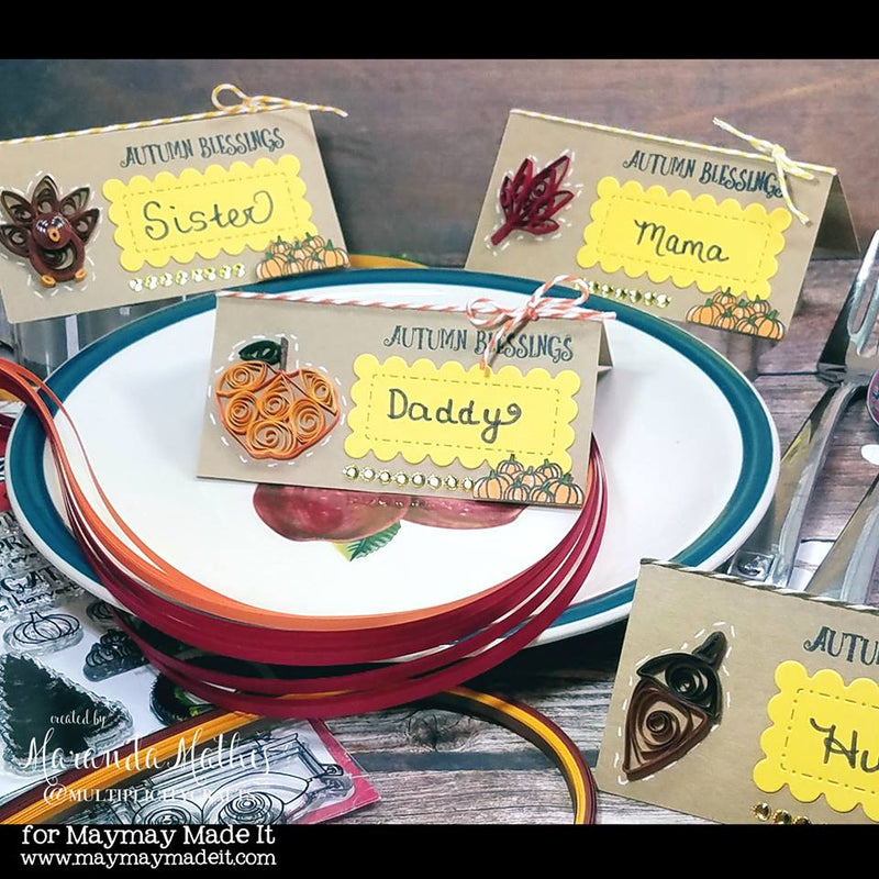 IG DT Place Card Challenge created by Maranda Mathis