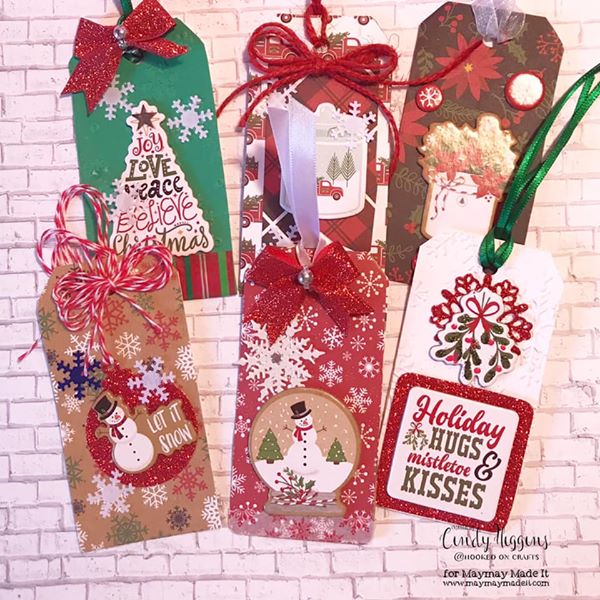 IG DT "Gift Tag" Challenge project created by Cindy Higgins