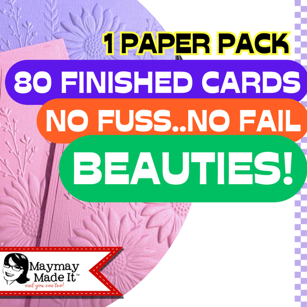 WATCH THIS IF YOU NEVER LOVE YOUR FINISHED CARDS!  These will NEVER FAIL YOU!