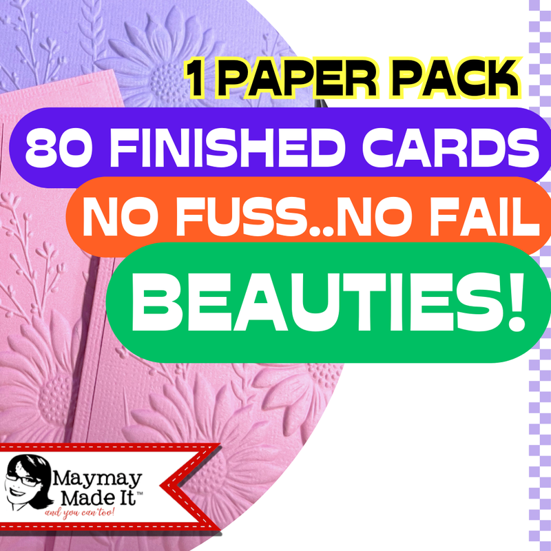 WATCH THIS IF YOU NEVER LOVE YOUR FINISHED CARDS!  These will NEVER FAIL YOU!