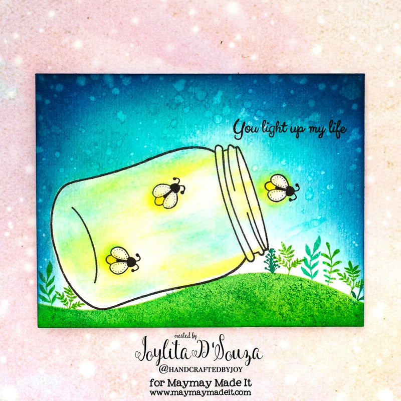 You Light Up My Life Card DT Project by Joy D'Souza