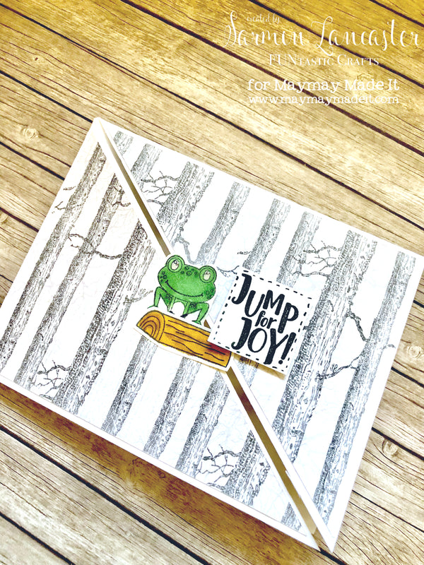Blog Design Team Challenge-Triangle Fold Card