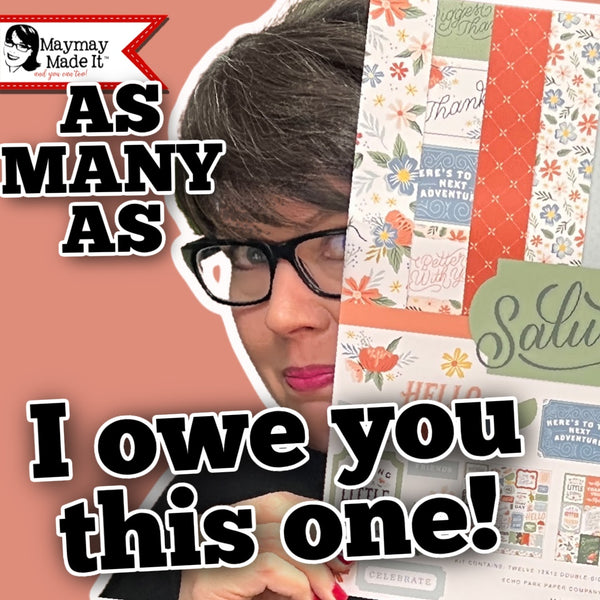 This is gonna be a LOT OF CARDS!  As Many As and a giveaway