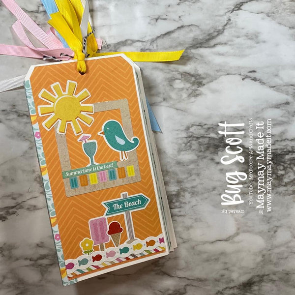 MAYMAY'S 2021 SPRING/SUMMER DT BUG SCOTT JUMBO TAG MINI ALBUM
