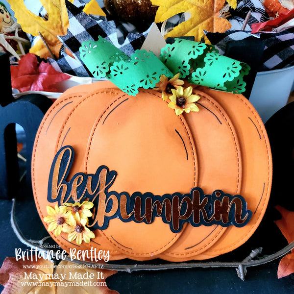 Maymay's 2021 Spring/Summer DT Brittanee Bentley~Pumpkin Card