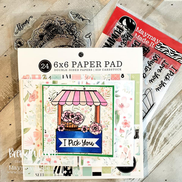 MAYMAY'S 2021 SPRING/SUMMER DESIGN TEAM BRENDA COONE SLIDER GATEFOLD CARD