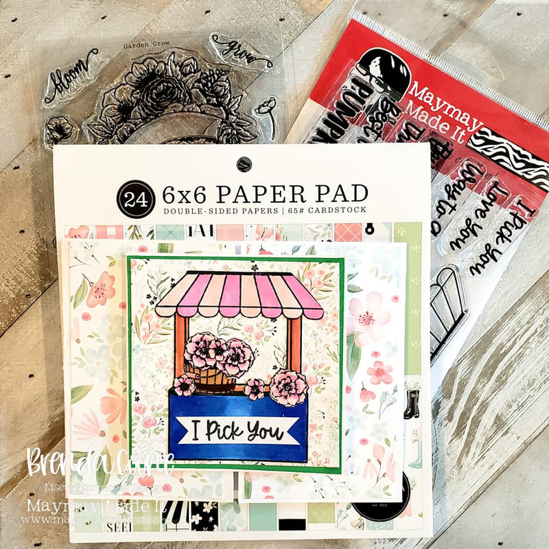 MAYMAY'S 2021 SPRING/SUMMER DESIGN TEAM BRENDA COONE SLIDER GATEFOLD CARD