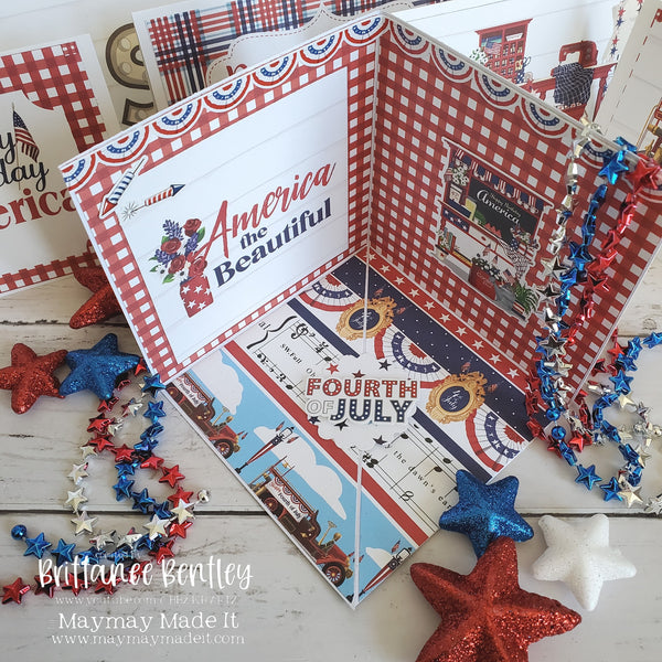 MAYMAY'S DT "AS MANY AS CARDS" GOD BLESS AMERICA CHALLENGE~BRITTANEE BENTLEY