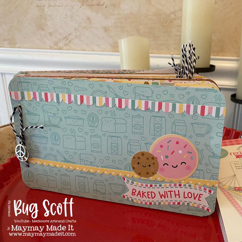 MAYMAY'S 2021 SPRING/SUMMER DESIGN TEAM BUG SCOTT RECIPE CARD KEEPER