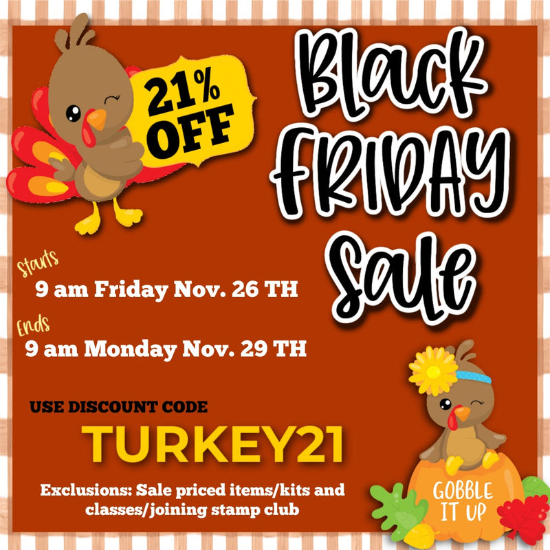 BLACK FRIDAY SALE