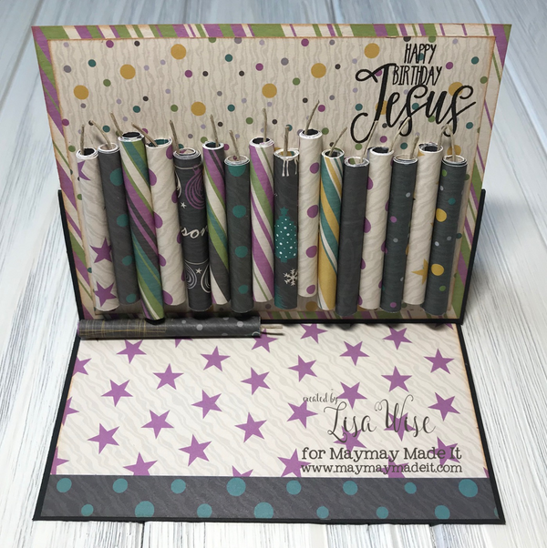Candle Easel Card
