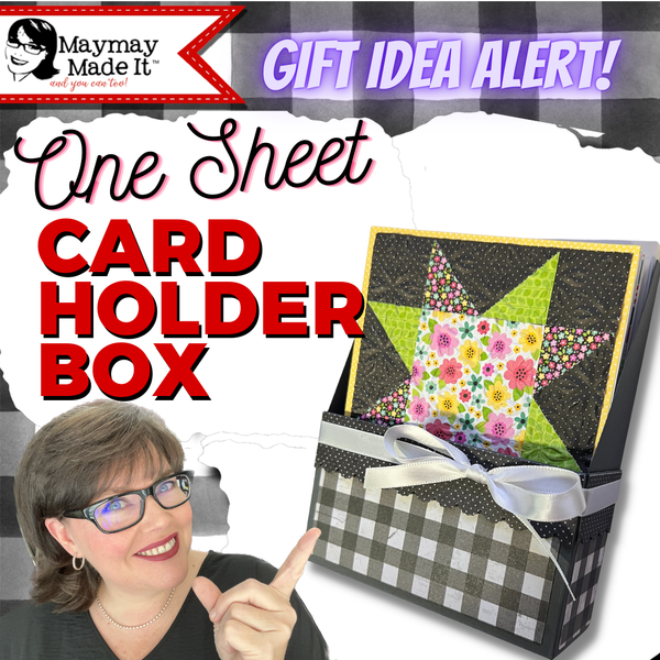FREE REFILLS GIFT IDEA!  Easy one sheet box of cards!