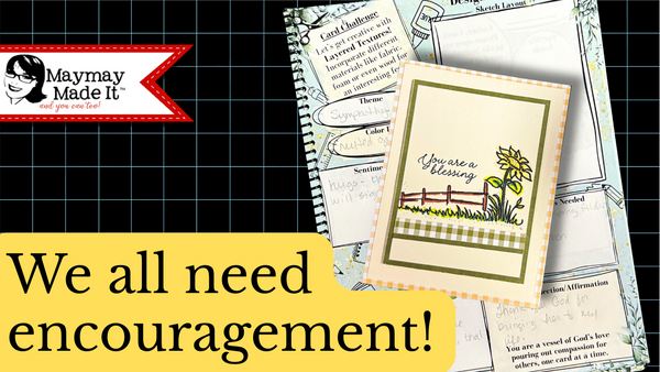 Encouragement + Prayer in a Card | DIY Prayer Map Project