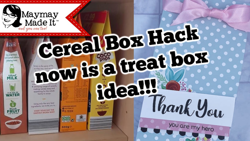 Cereal Box Hack Turned Treat Box
