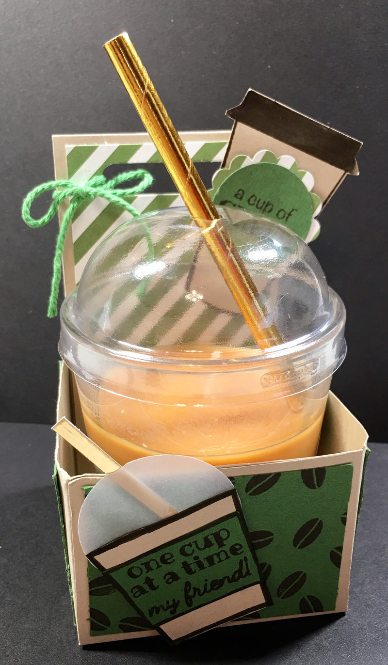 Cuppa Cuppa Candle and Gift Card Holder by Crystal Cleveland