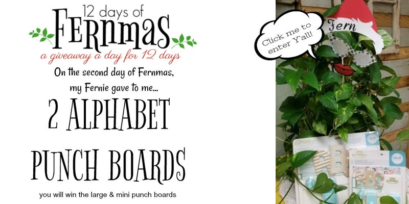 12 Days of Fernmas, A Giveaway a Day for 12 Days~ DAY 2