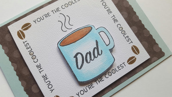 Coolest Dad Greeting Card