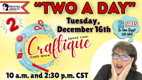 🧵✨Get Ready for Our Double Craftique Claim Sales! ✨ 🧵