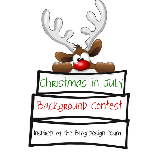 Christmas in July Background Contest Inspired by the Blog Design Team