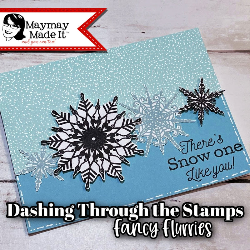 Dashing Through the Stamps~ Fancy Flurries