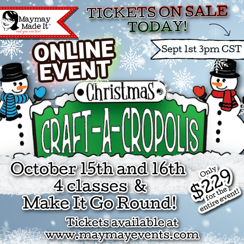 Christmas Craft-A-Cropolis Online Event