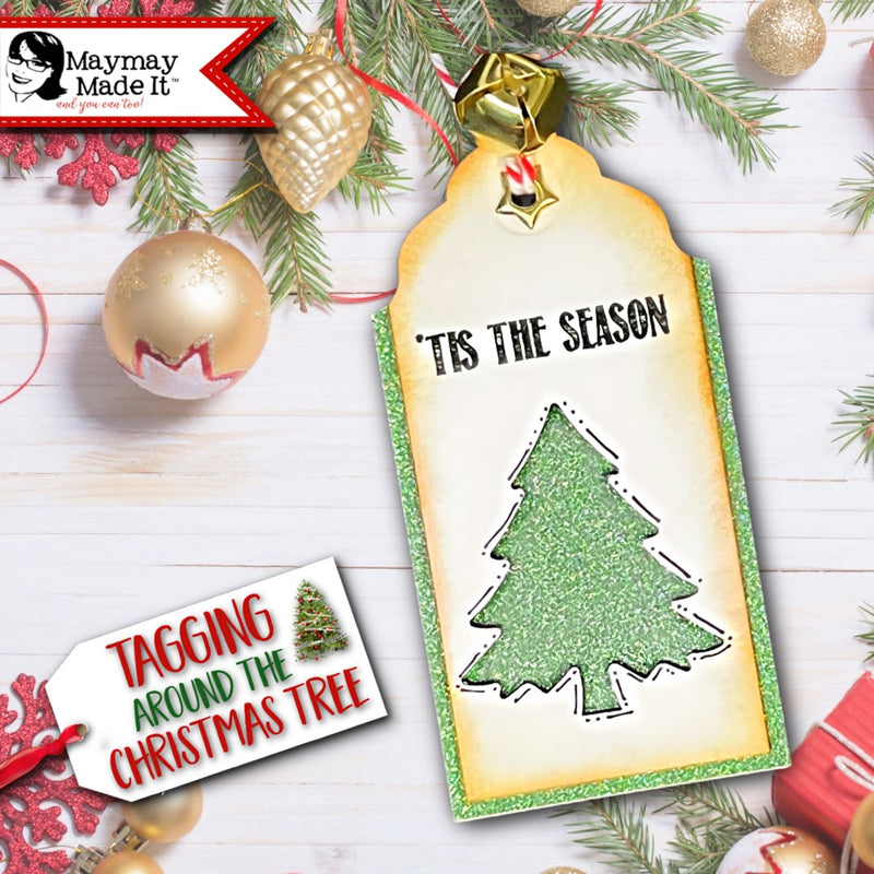 MAKE IN MINUTES TAG!  SPARKLE, SHINE and DONE IN NO TIME!