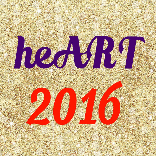 2016 Hide His Word in my heART art journaling