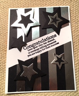 Easy Peasy Graduation Card by Crystal Cleveland