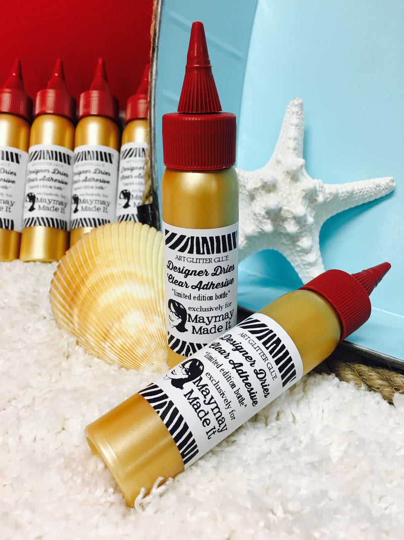 Juvenile Diabetes Research Fundraiser and Limited Edition Gold Art Glitter Glue Bottle
