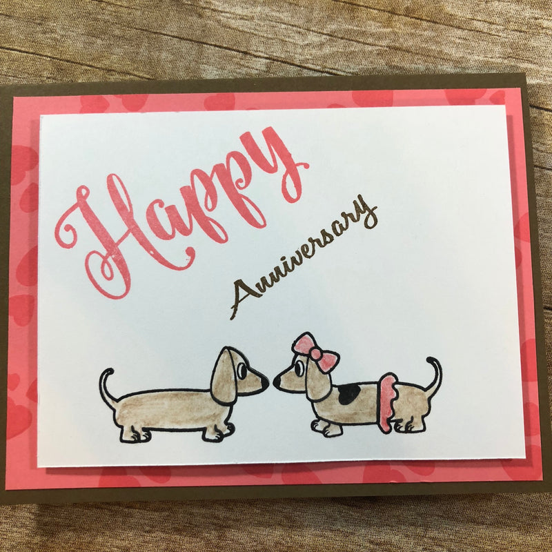World Card Making Day -Mission InCARDible - Anniversary Card