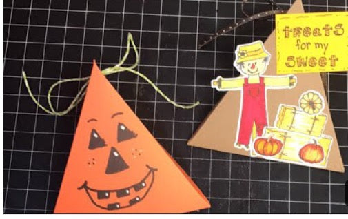Triangle treat boxes