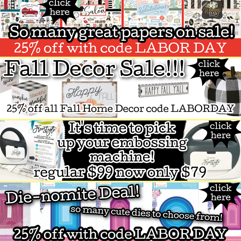 LABOR DAY WEEK SALE!!! DON'T MISS THE SAVINGS!!!!