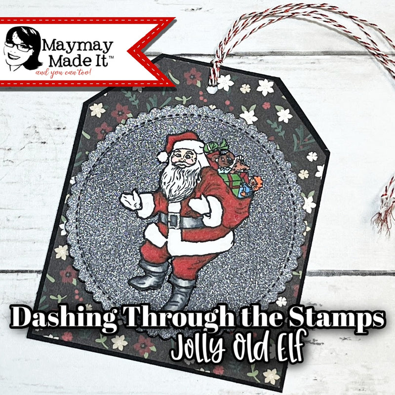 Dashing Through the Stamps~Jolly Old Elf