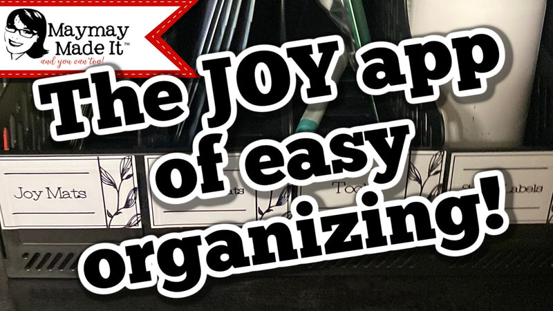 Make FAST EASY Labels Using the Joy App and Cricut Joy