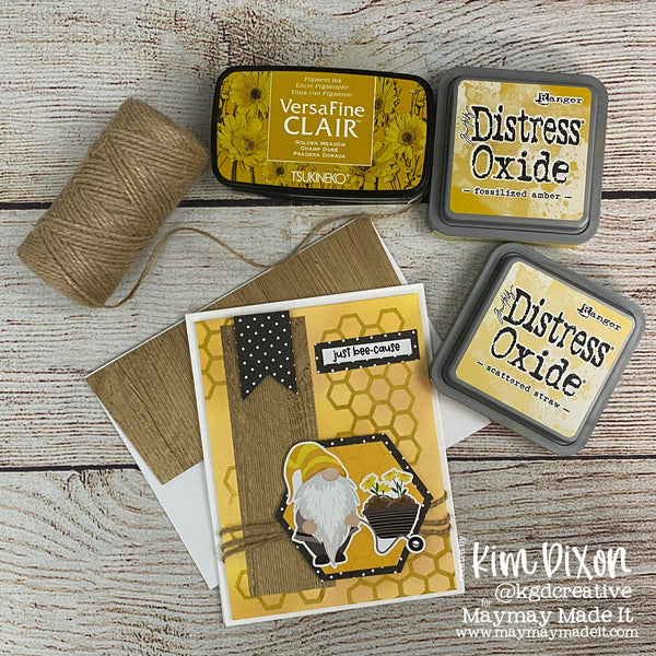 MAYMAY'S 2021 SPRING/SUMMER DESIGN TEAM KIM DIXON JUST BEE-CAUSE CARD