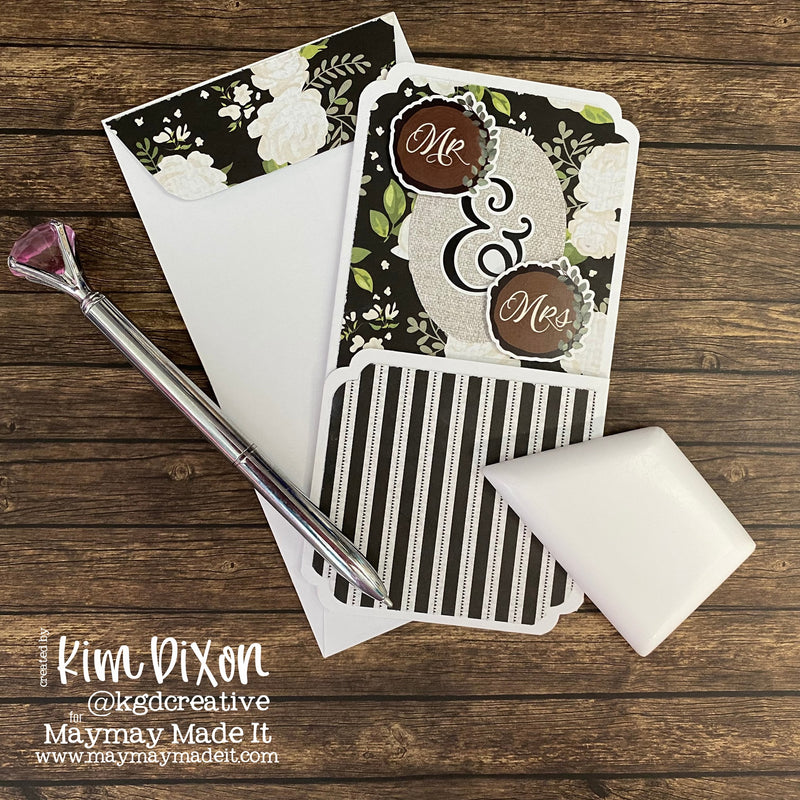 MAYMAY'S 2021 SPRING/SUMMER DT KIM DIXON MINI SLIMLINE GIFT CARD HOLDER