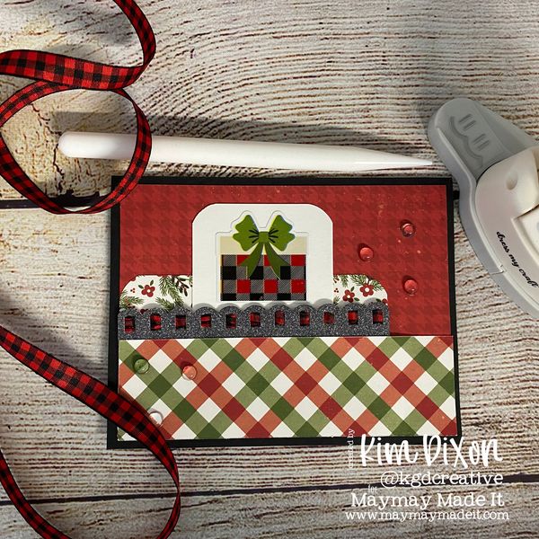 MAYMAY'S 2021 SPRING/SUMMER DT KIM DIXON CHRISTMAS IN JULY CARD