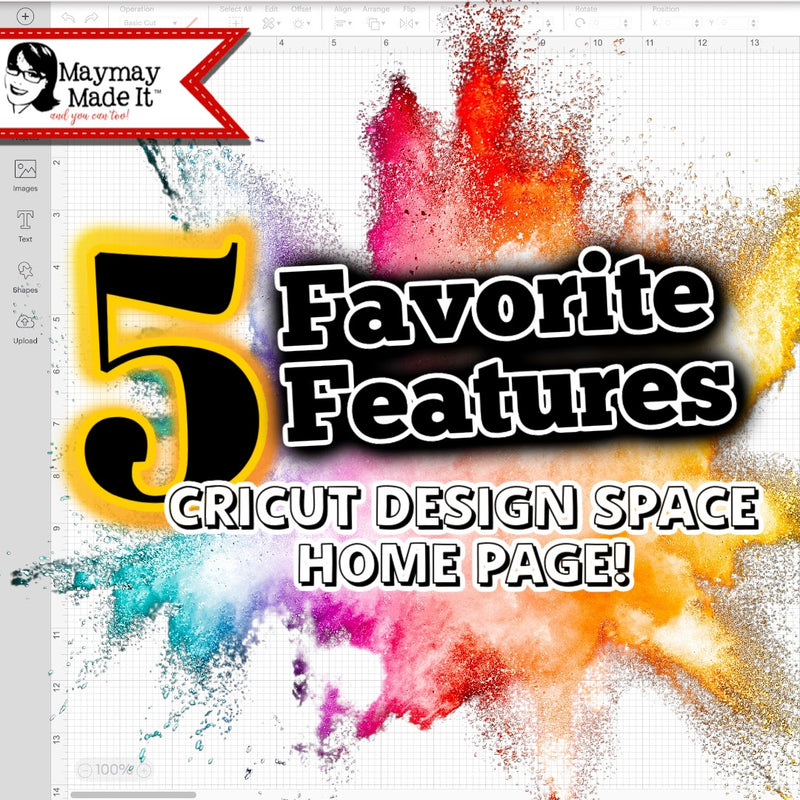 5 Fav Features Cricut Home Page
