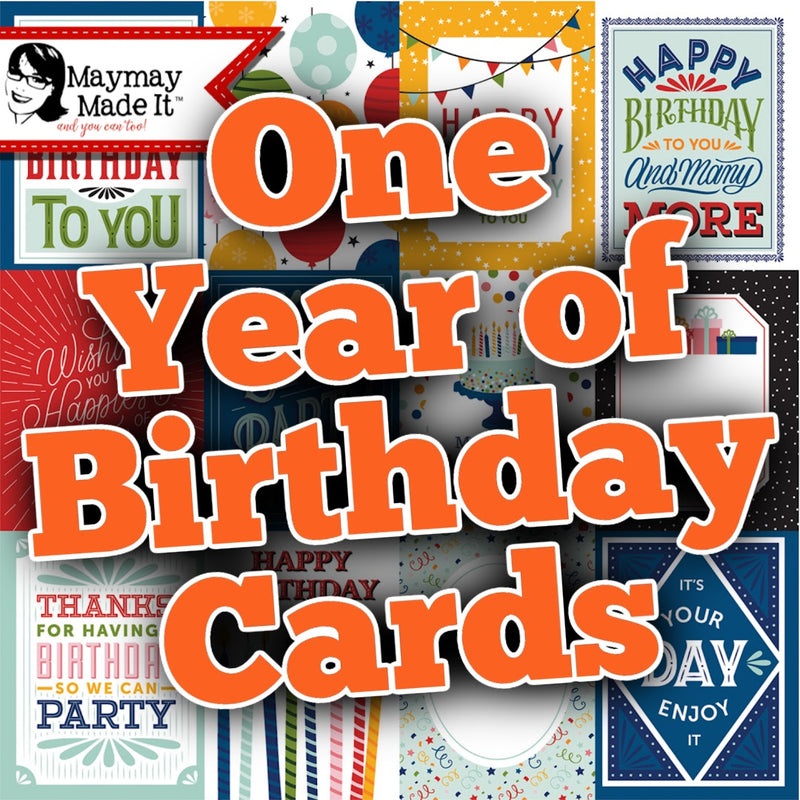 All the Birthday cards you’ll need this year!  As Many As Cards Birthday Salutations