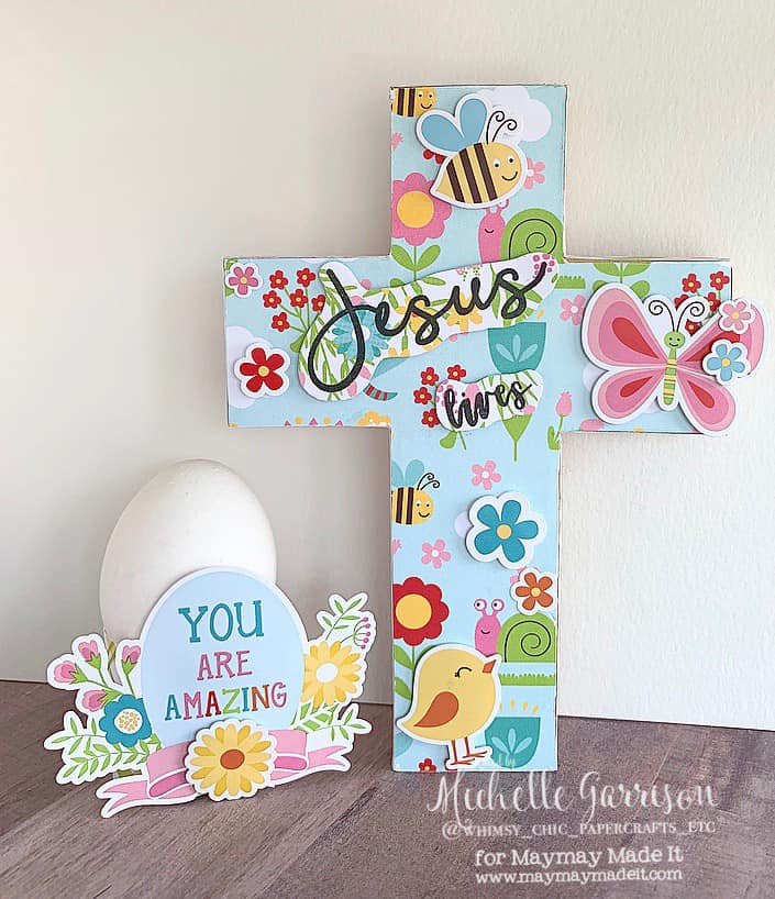Easter Cross and Egg Holder DT Project by Michelle Garrison