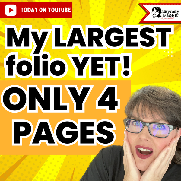 Don’t miss this one…it answers a lot of requests! 8x10 4 Page WOW Folio!