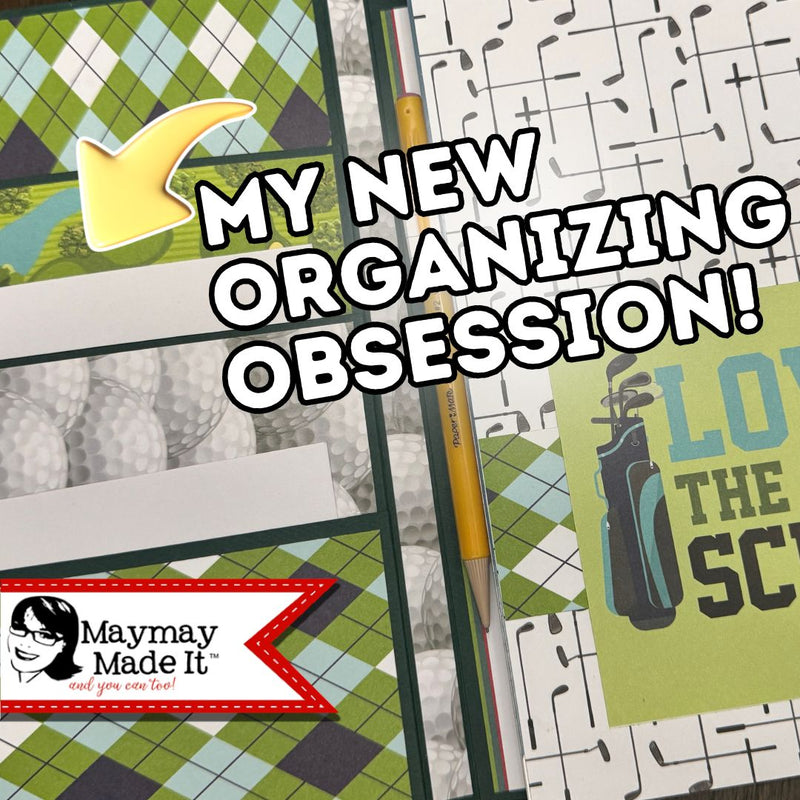Using your craft skills to help stay organized!  Part Two of Agenda Folio with Steno Pad
