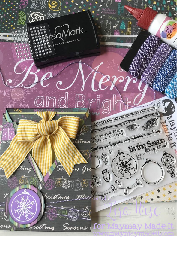 Merry and Bright Gift Card Holder