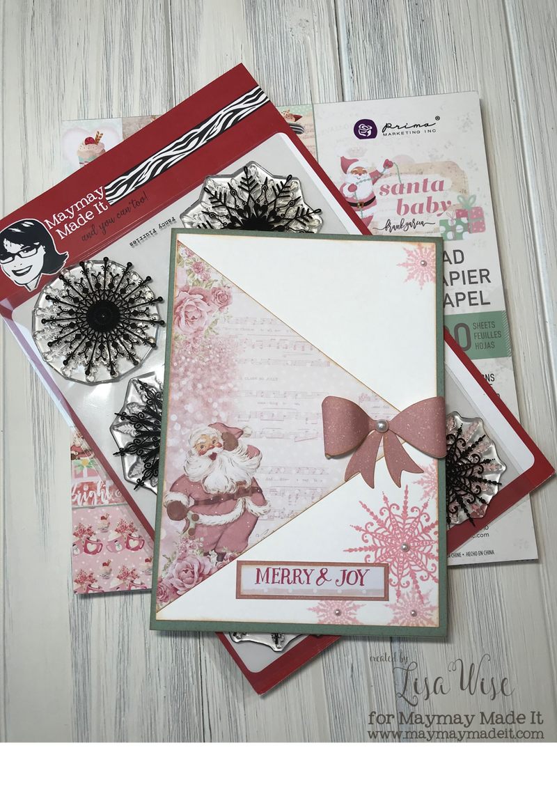 Design Team Challenge-Layer it Up, Santa Baby Card