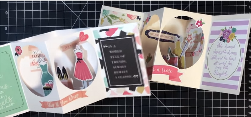 Open Center Box Card Inspired by Nyoka's Tea Light Card
