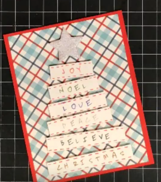Christmas in July~Christmas Tree Card