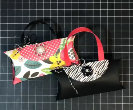 Pillow  Punch Purse~ featuring the Pillow Box Punch Board