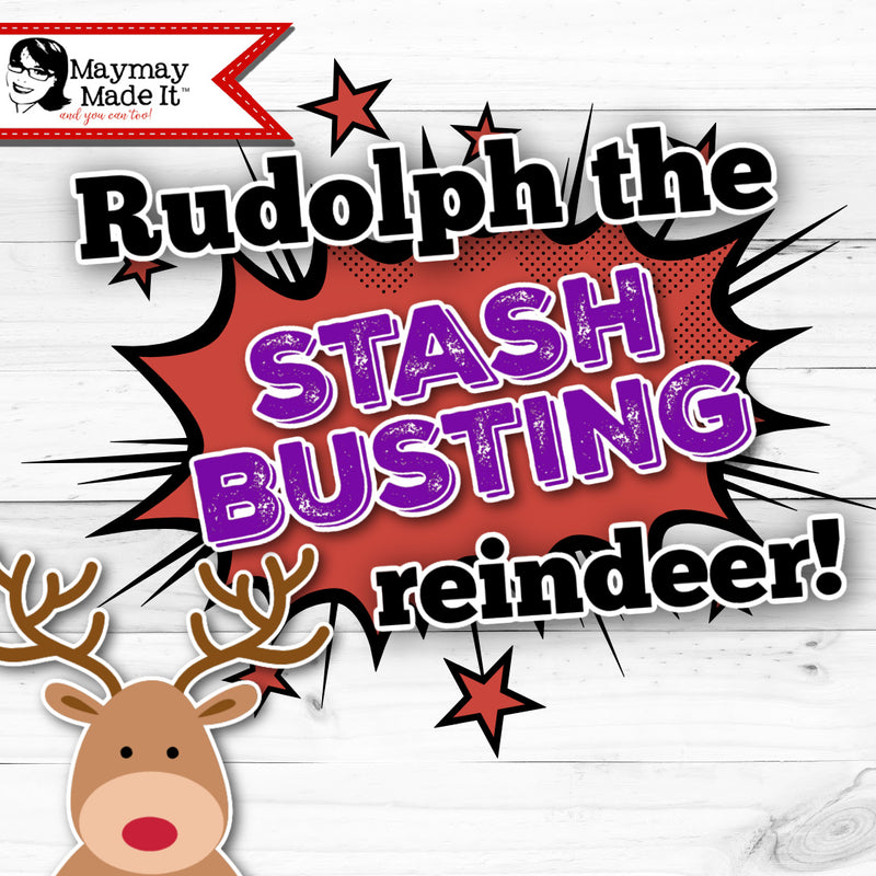 STASHBUSTER ALERT!  Let's introduce Rudolph to Benjammin!  I bet they are a match made in Heaven!