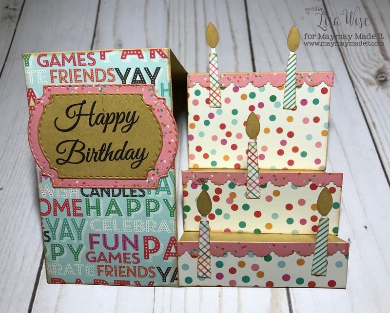 Design Team Challenge, Fancy Fold, Side Step Card